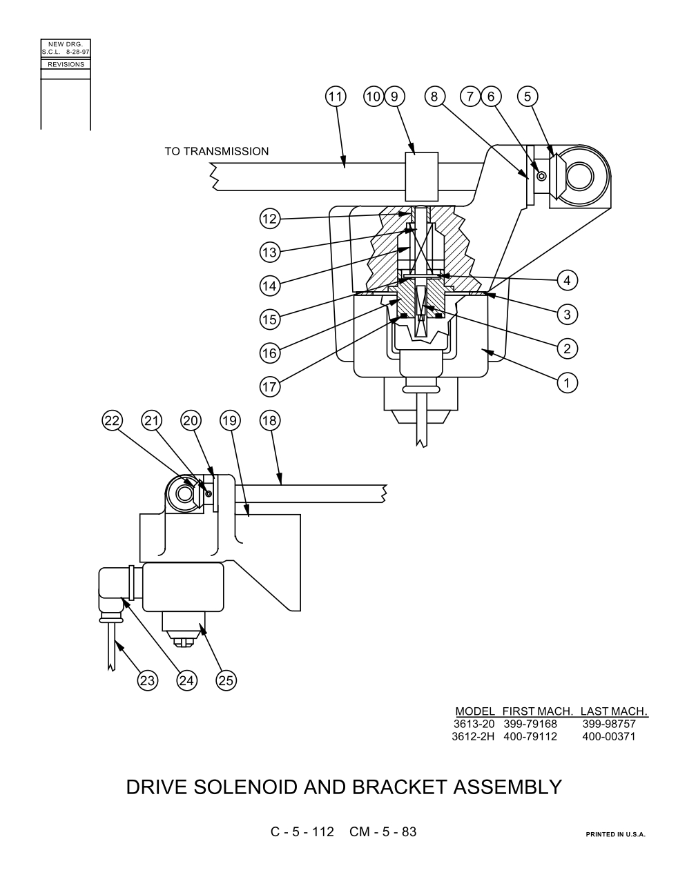 Exploded View Parts Ordering: 3613-20_399