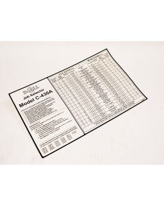 DoALL part 420504 | Job selector for C-430A