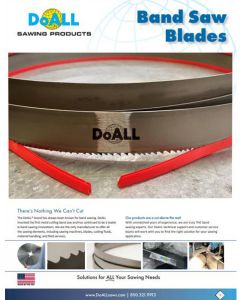 DoALL Band Saw Blades brochure clip