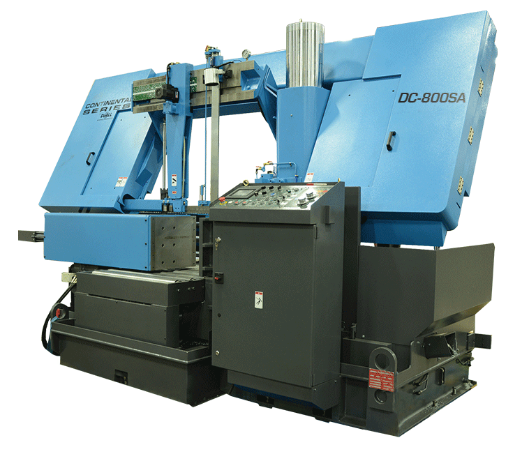 Semi automatic clearance band saw