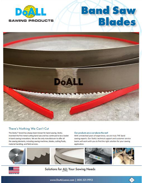 Doall hot sale saw blades