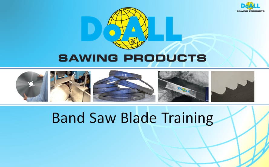 DoALL Blades Basics Webinar