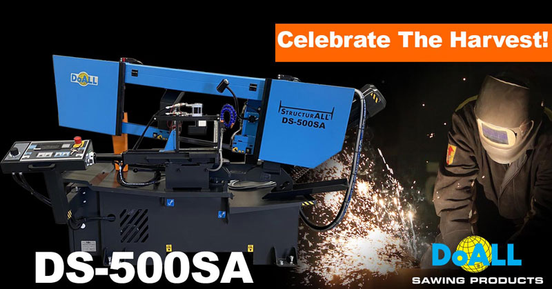 Celebrate The Harvest with DoALL DS-500SA