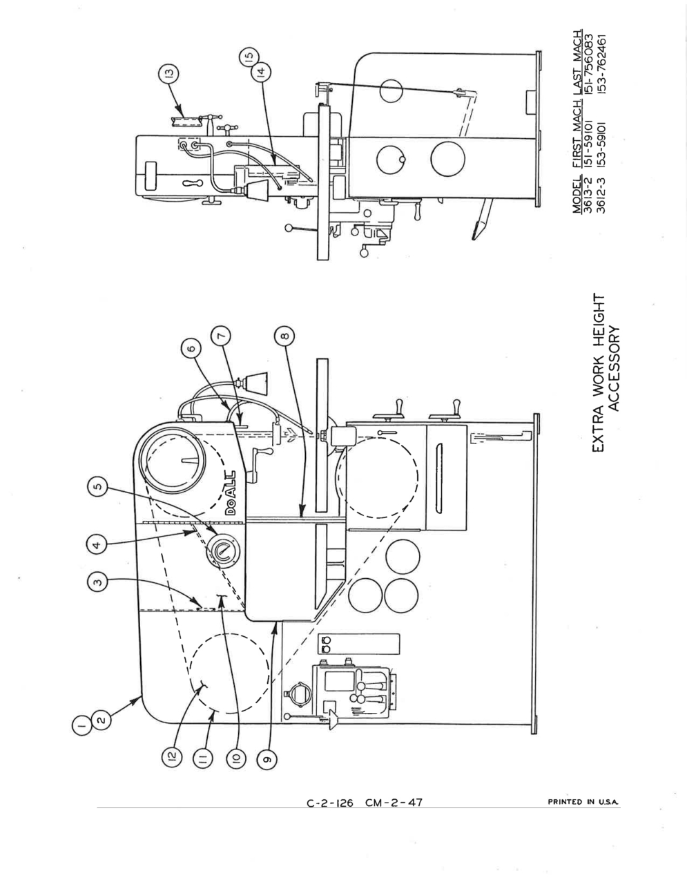 Doall Band Saw Replacement Parts Reviewmotors.co