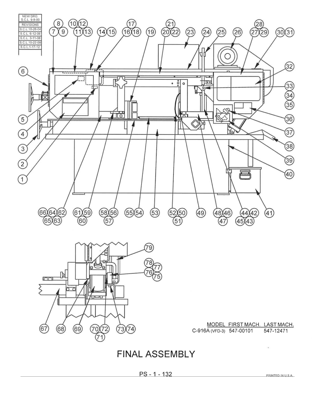 Exploded View Parts Ordering C916A (VFD3)_547