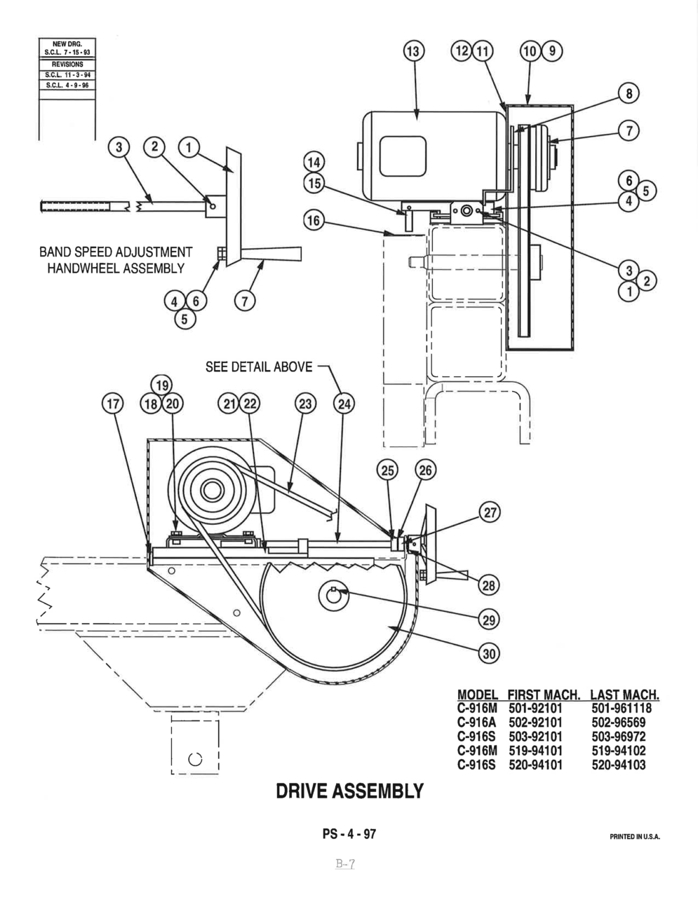 Exploded View Parts Ordering C916S_503