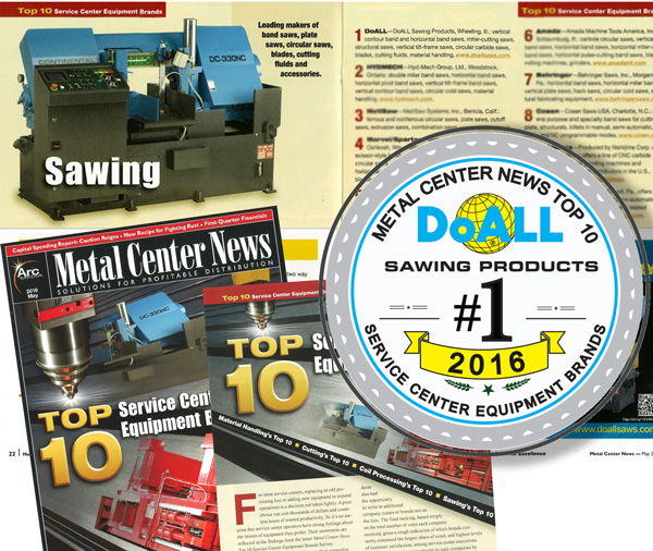 Voted No. 1 brand in sawing category